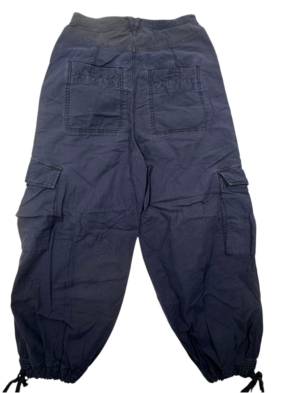 Free People Fly Away Parachute Pants Navy Size 4 - Picture 12 of 13